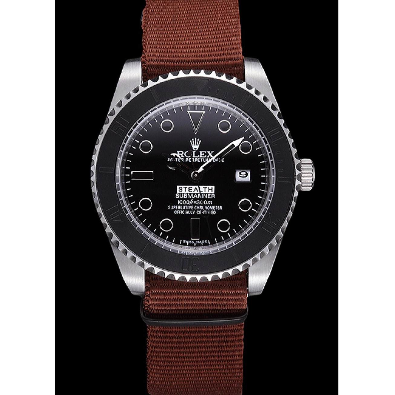 Good Copy Rolex Watches 621992 Rolex Submariner Stealth Brown 0819